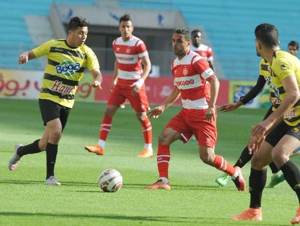 من مباراة اليوم من مباراة النادي الافريقي واولمبيك مدنين