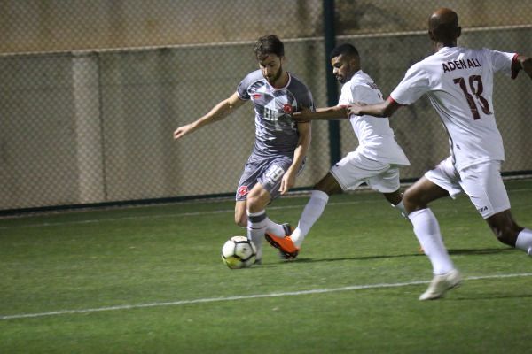 لقطة من المباراة