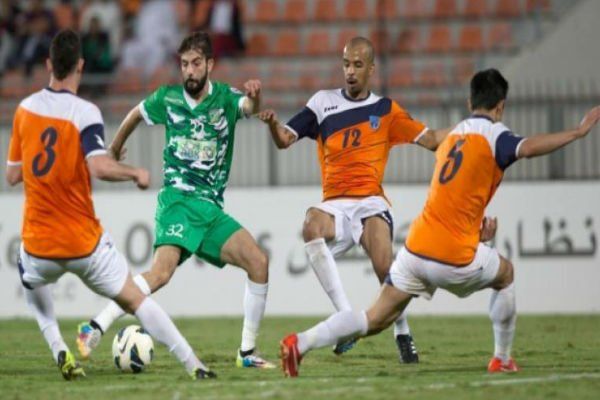 لقطة من المباراة