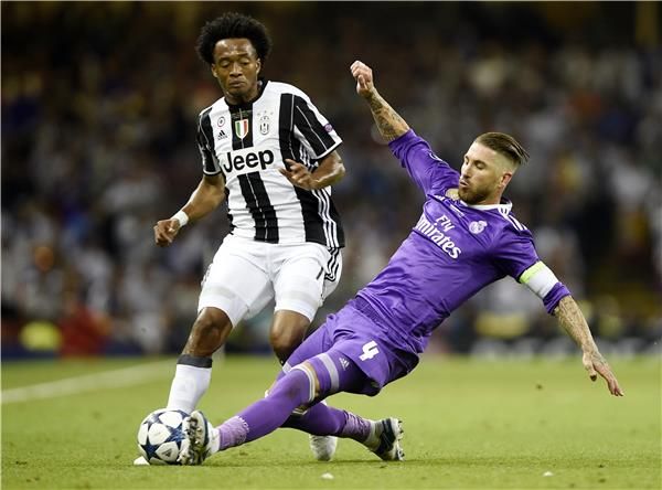 جانب من لقاء سابق بين ريال مدريد ويوفنتوس