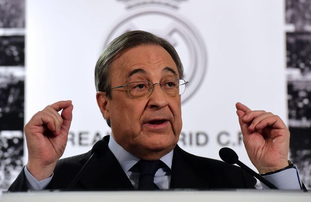 فلورنتينو بيريز رئيس ريال مدريد