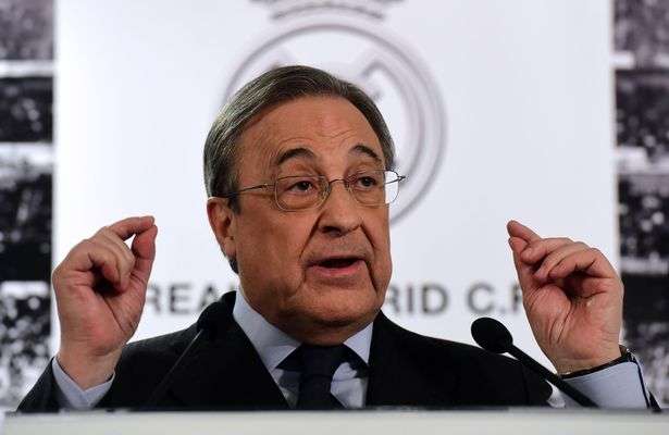 فلورنتينو بيريز رئيس ريال مدريد