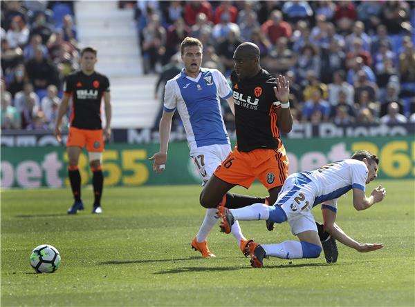 لقطة من المباراة