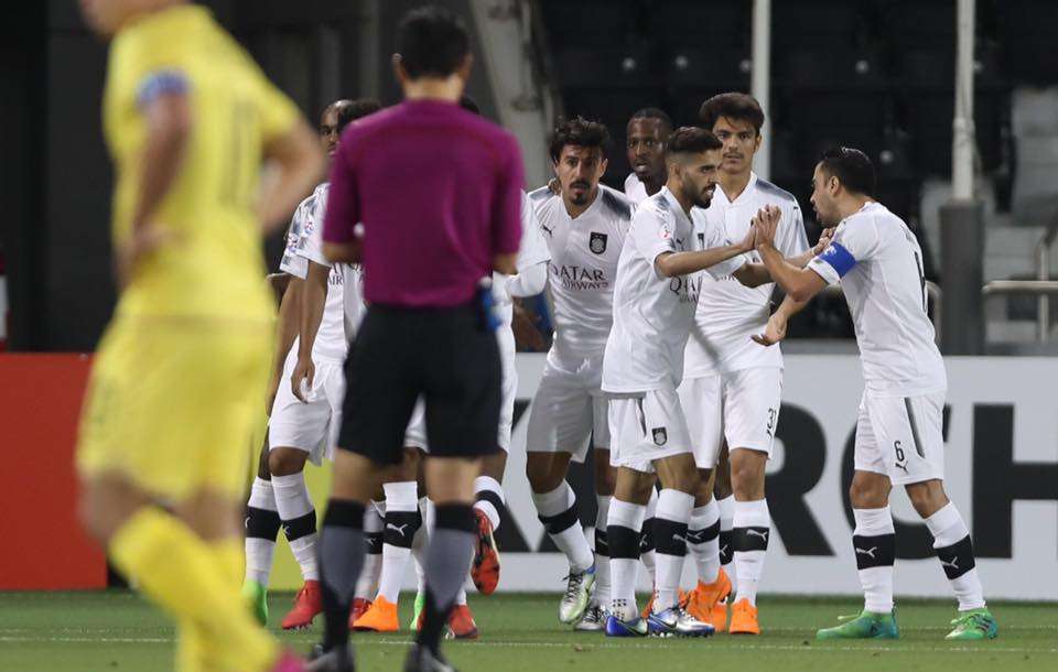 فرحة لاعبي السد