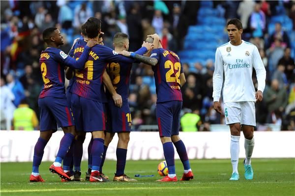 من آخر كلاسيكو بين ريال مدريد وبرشلونة