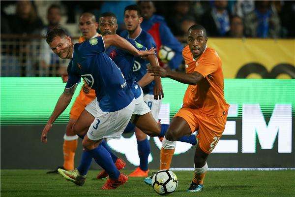 جانب من المباراة