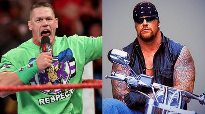  أندرتيكر و جون سينا