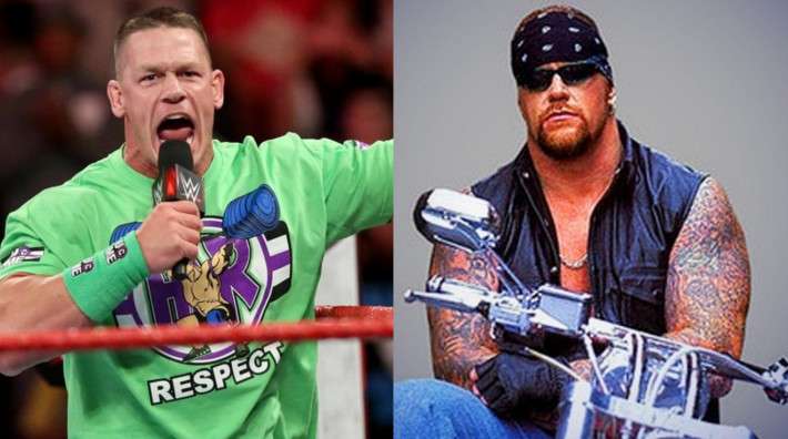  أندرتيكر و جون سينا