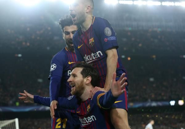 لاعبو برشلونة