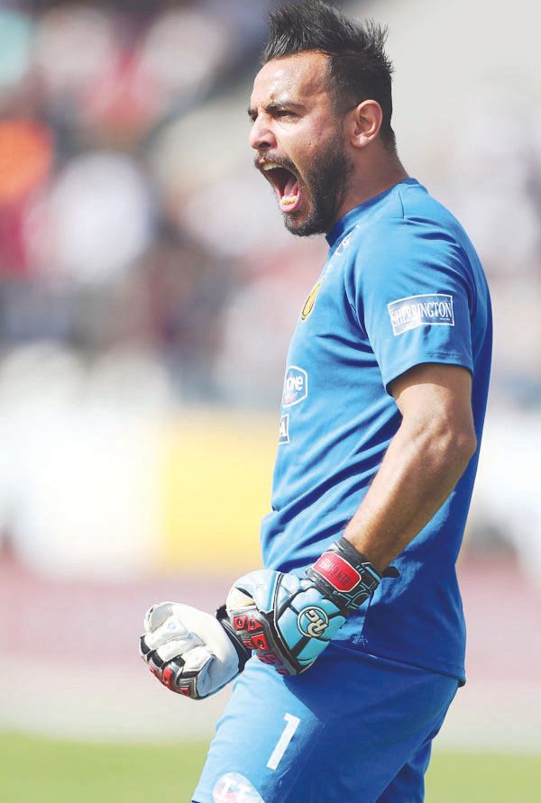 معز بن شريفية خلال كلاسيكو الصفاقسي 