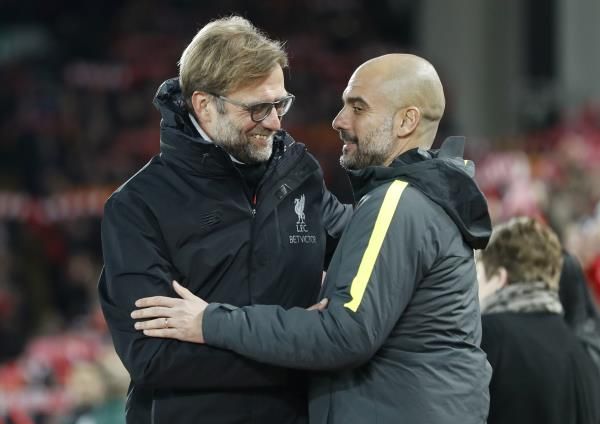 يورجن كلوب وبيب جوارديولا 