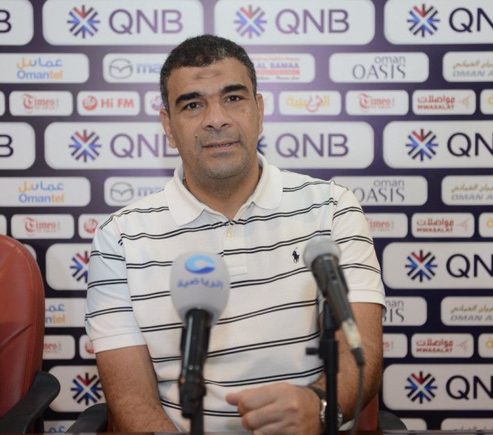 حمزة الجمل من المؤتمر الصحفي