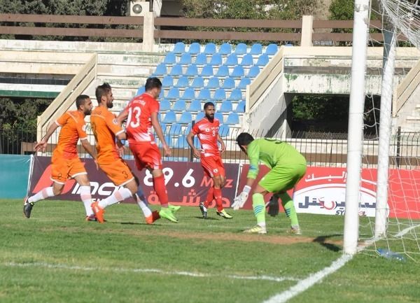 لقطة من المباراة