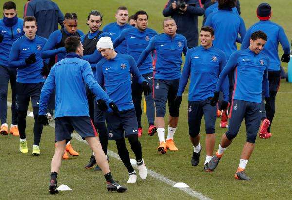 من تدريبات سان جيرمان - أرشيفية