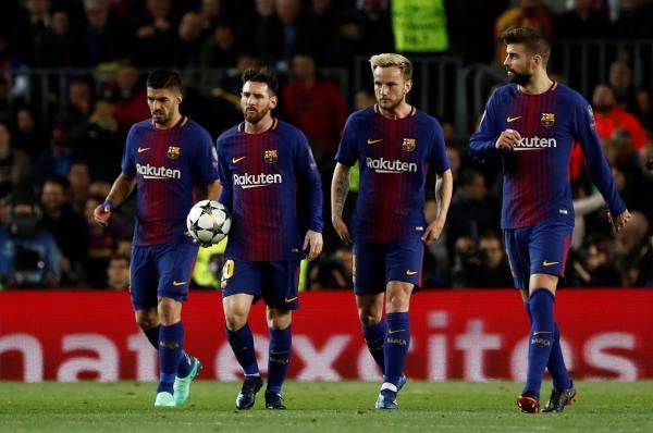 لاعبو برشلونة