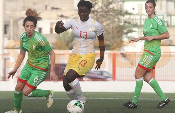 جانب من مباراة الجزائر والسنغال