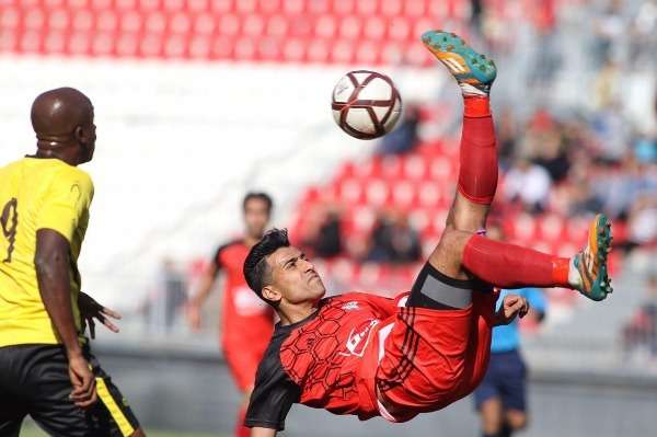 جانب من المباراة