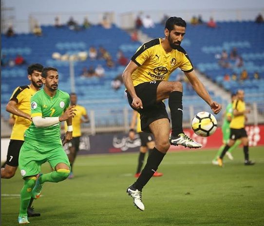 لقطة من مباراة الأهلي مع المالكية