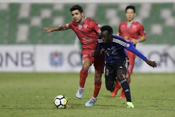 جانب من لقاء سابق بين الدحيل والسيلية