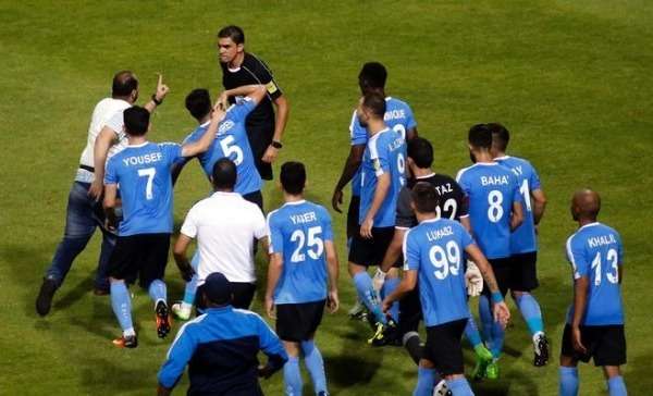 مشهد من نهائي البطولة العربية