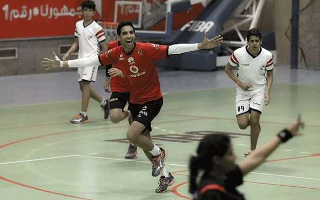 إحدى مباريات ناشئي الأهلي