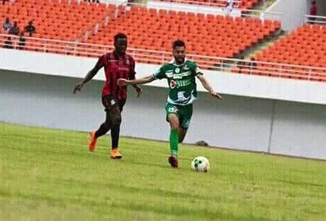 جانب من المباراة