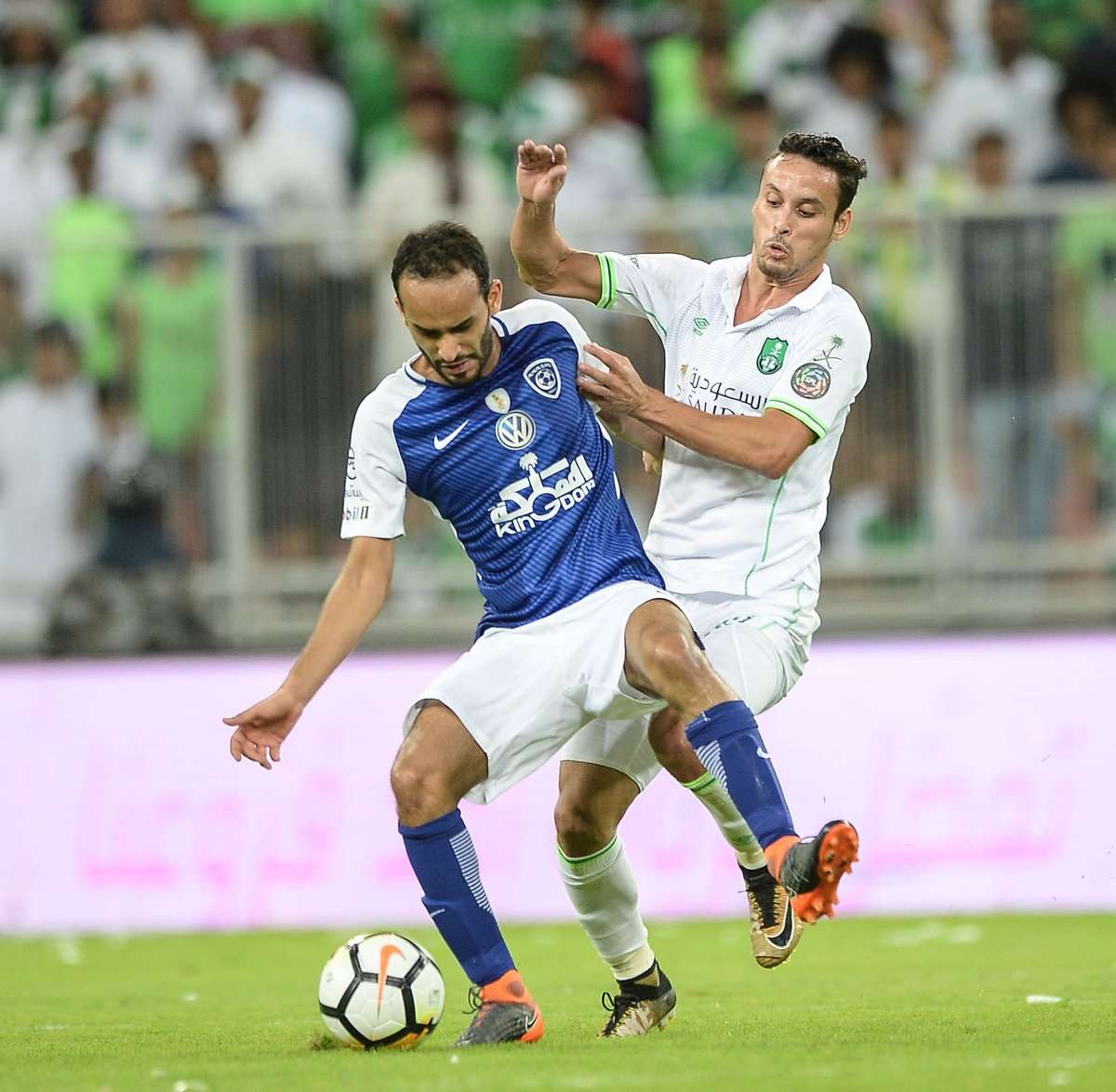 جانب من المباراة