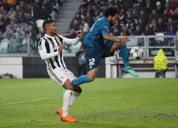 من لقاء ريال مدريد ويوفنتوس