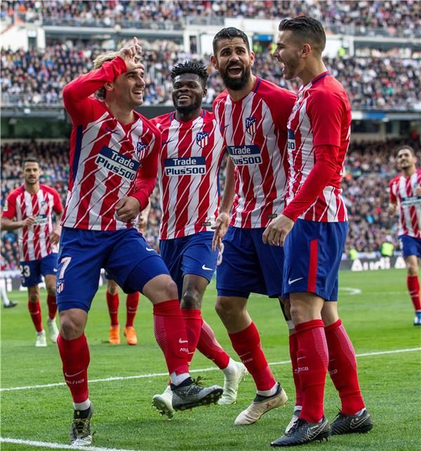 لاعبو أتلتيكو مدريد