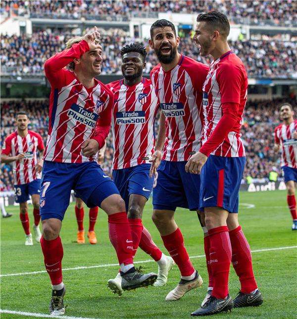 لاعبو أتلتيكو مدريد