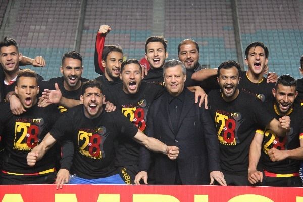 احتفالات الترجي بلقب الدوري