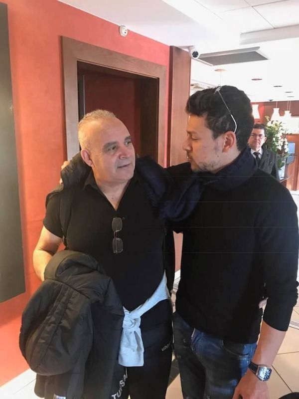  الدكتور سهيل الشملي مع يوسف المساكني