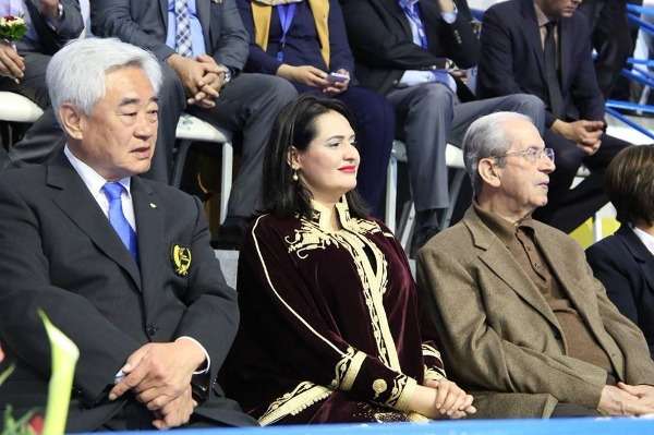 من حفل افتتاح بطولة العالم للتايكوندو للشباب 