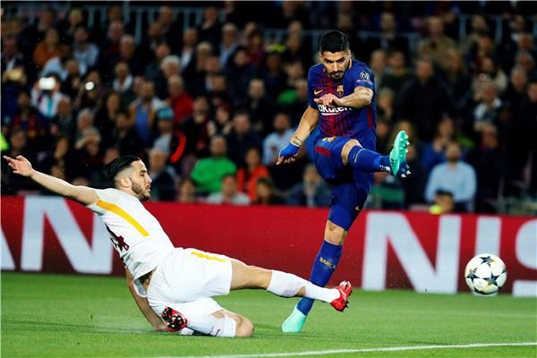 من مبارة الذهاب بين الفريقين