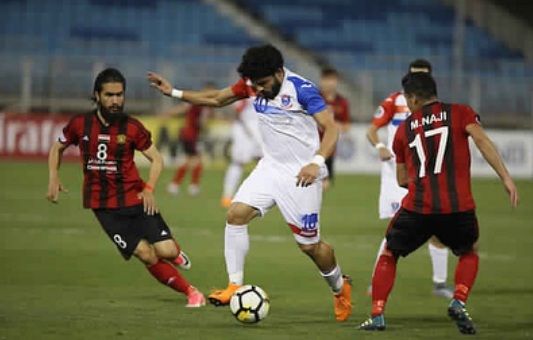 لقطة من المباراة