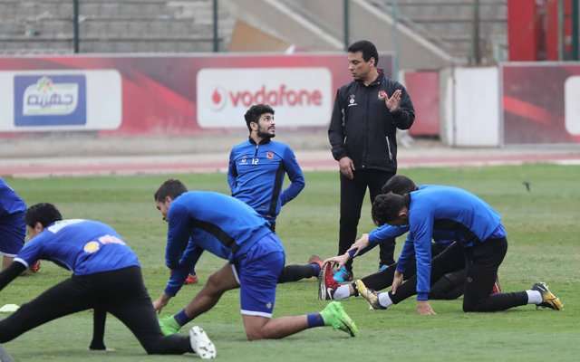 من تدريبات الأهلي- ارشيفية