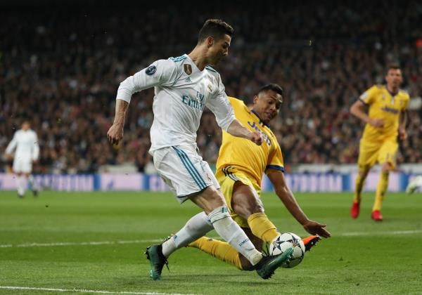 جانب من لقاء ريال مدريد ويوفنتوس