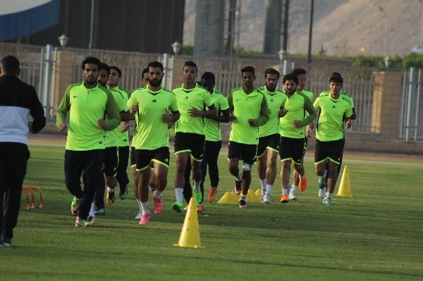 جانب من تدريبات المقاصة