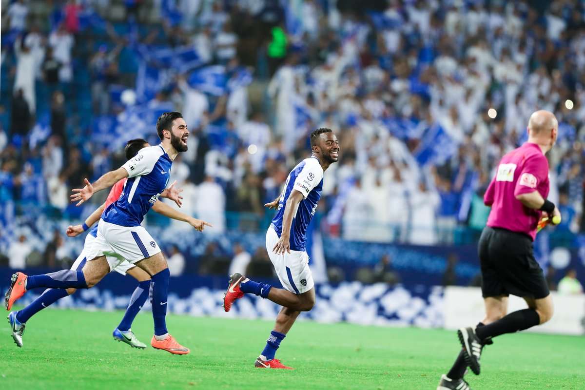 لاعبو الهلال السعودي