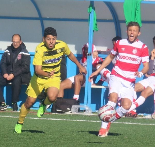 من مباراة الإفريقي والبنزرتي في الذهاب 