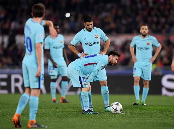 لاعبو برشلونة