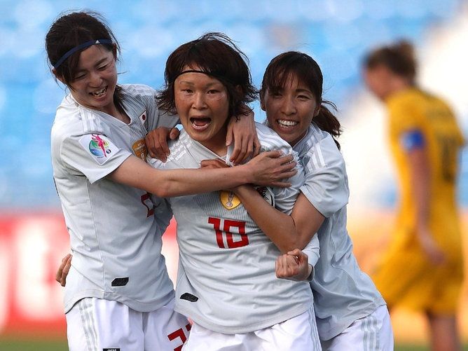 اليابانية ساكاجوتشي بعد هزها شباك أستراليا