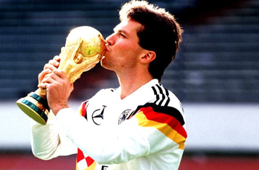 تتويج ماتيوس بلقب كأس العالم  1990