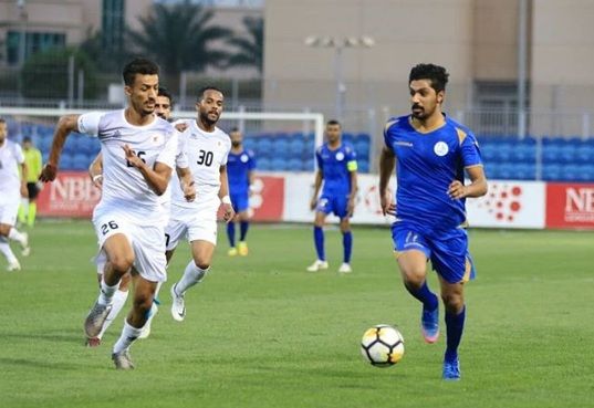 لقطة من مباراة الحد والرفاع الشرقي