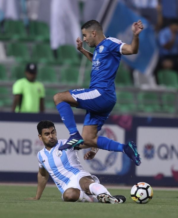 جانب من المباراة