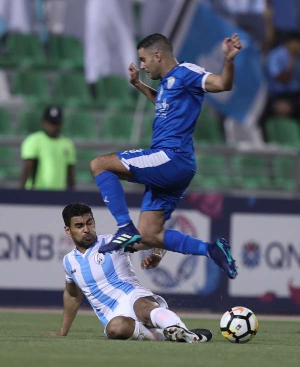 جانب من المباراة