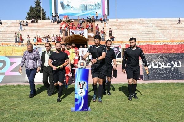 لقطة من المباراة