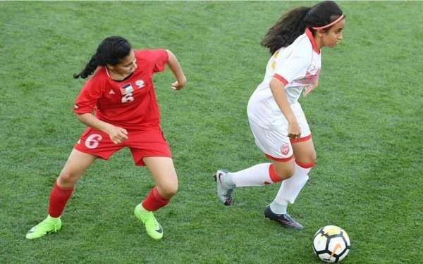 جانب من المباراة