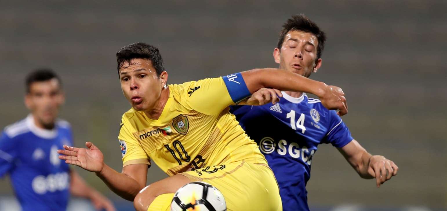 جانب من المباراة