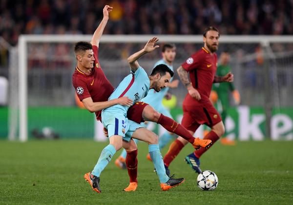 برشلونة وروما